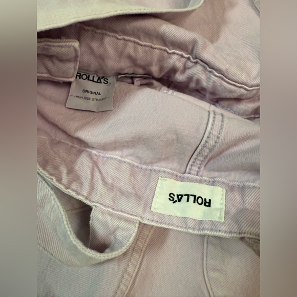 Rollas Original Overall in Lavender Size 27 - Picture 14 of 14